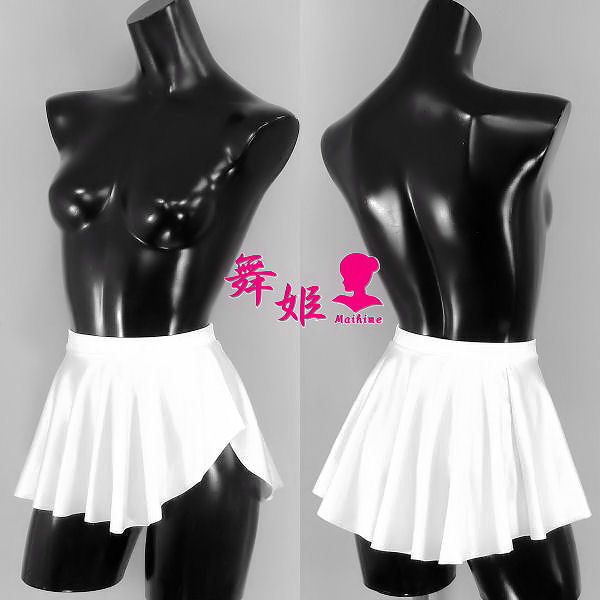 (306X4L-T11) ミニラップスカート (艶光沢ホワイト)_画像1