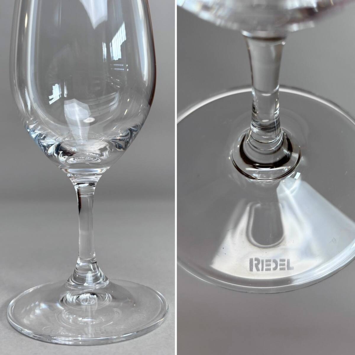 YM117 iittala2000 イッタラ RIEDEL リーデル KOSTA BODA コスタボダ シャンパングラス ワイングラス ペア 8脚 まとめて (検)脚付き ガラス_画像5