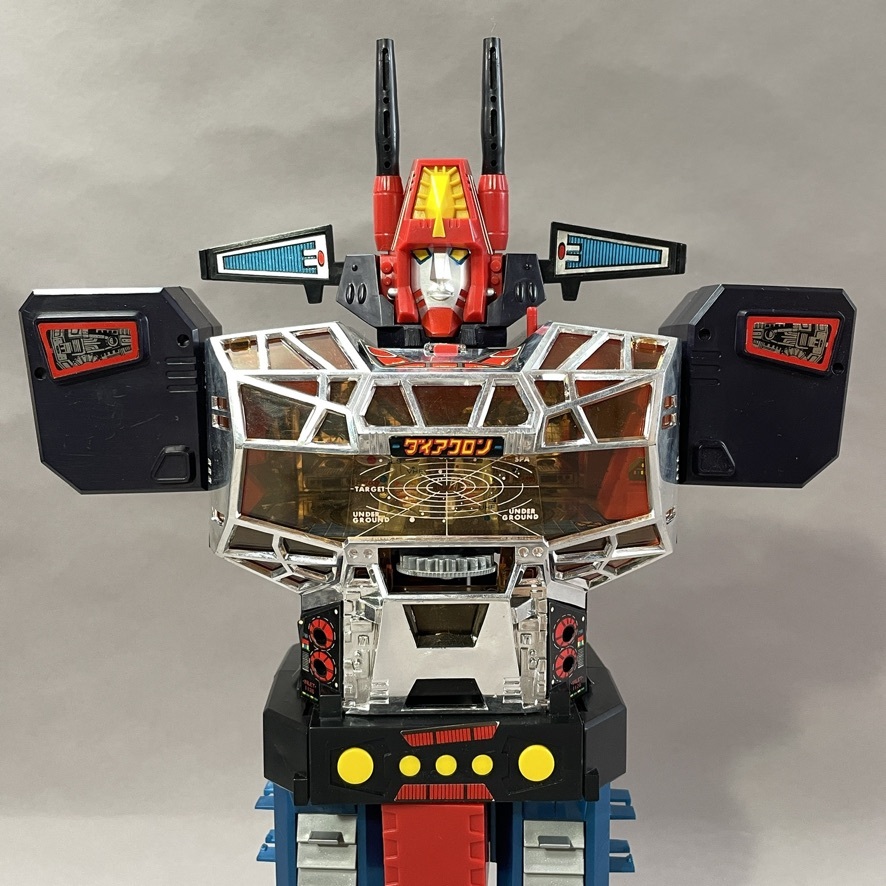 MS867 TAKARA 旧タカラ DIACRONE ダイアクロン ミクロマン ロボットベース 当時物 ジャンク (検)トランスフォーマー 超合金 変形 合体_画像3