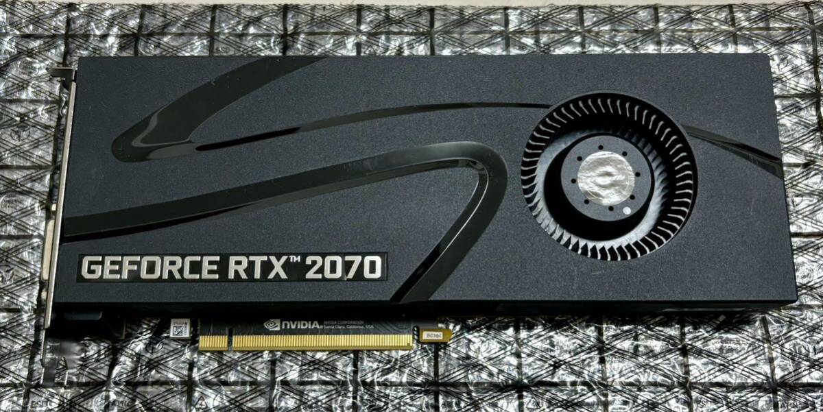 ☆★☆【バルク】Nvidia GeForce RTX 2070(RTX2070,GDDR6 8GB,PCI Ex 3.0 x16)★☆★_画像1