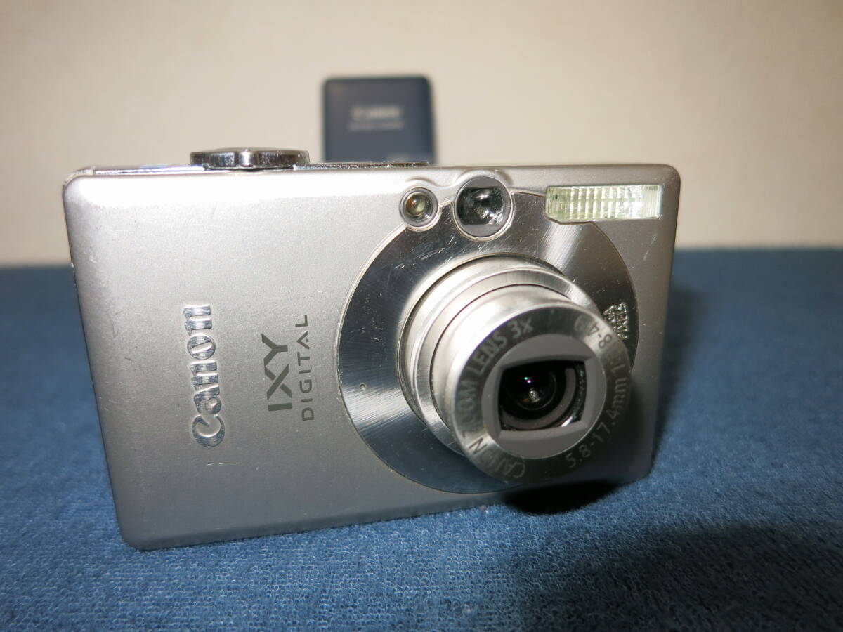 【動作品】Canon IXY DIGITAL 60 バッテリー チャージャー付き コンパクトデジタルカメラ_画像5