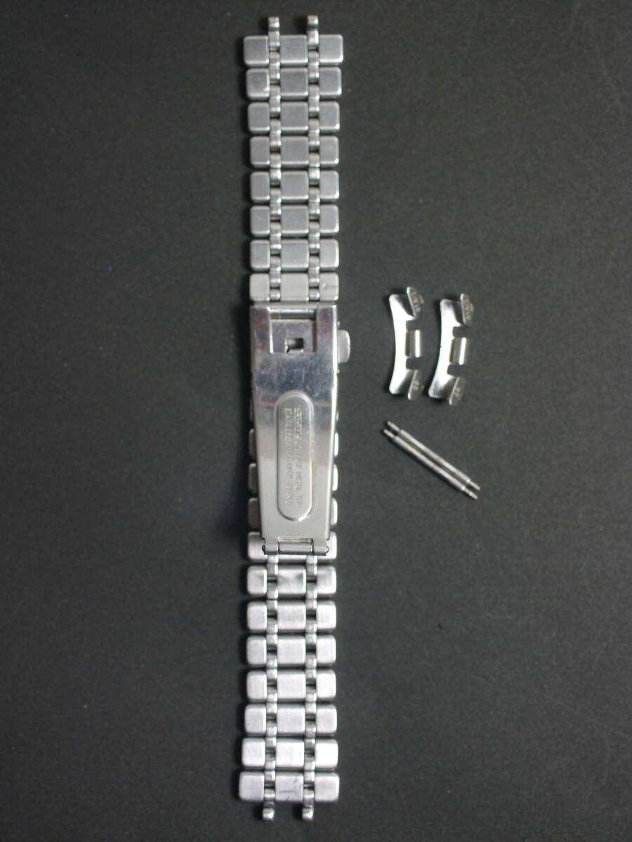 美品 セイコー SEIKO 腕時計 ベルト 18mm 男性用 メンズ x148_画像3