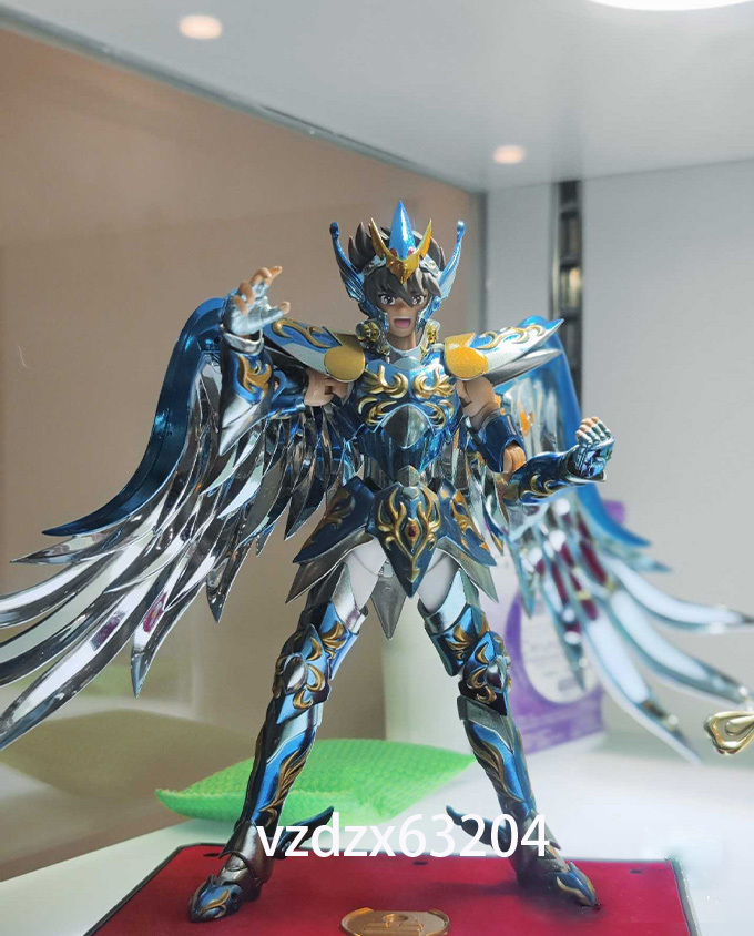 GT10周年記念 神天馬のペガサス星矢約18cm合金可動フィギュア青銅聖闘士星矢神話EX神聖衣*同人グッズ ノーブランド品の画像8