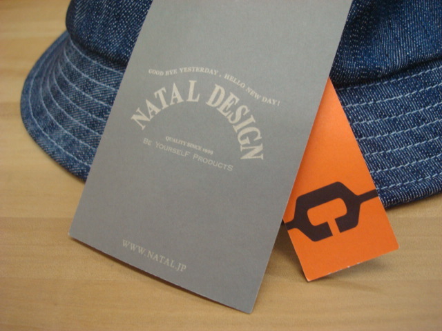 未使用！新品Clef (クレ) NTLC001”NATAL DESIGN X Clef“BUCKET HAT DENIM_画像3