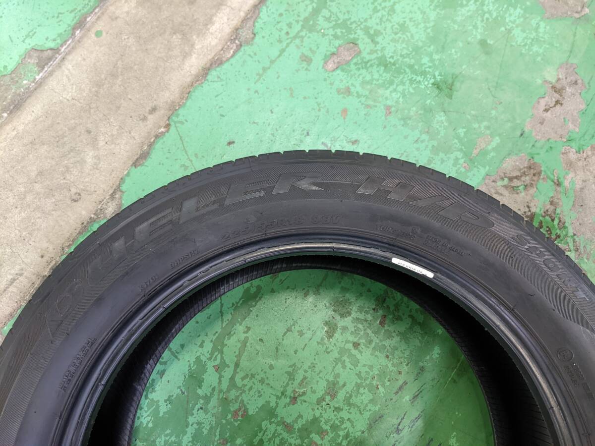 225/55R18 4本　(BS DUELER H/P SPORT)　中古タイヤ 1本おまけになります。_画像7