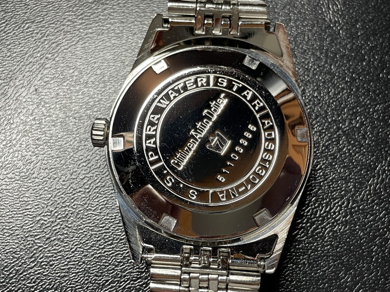 【動作品】Citizen Auto Dater ADSS1301-NA (Cal.4102) シチズン オートデーター 自動巻き ジェットローターの画像5