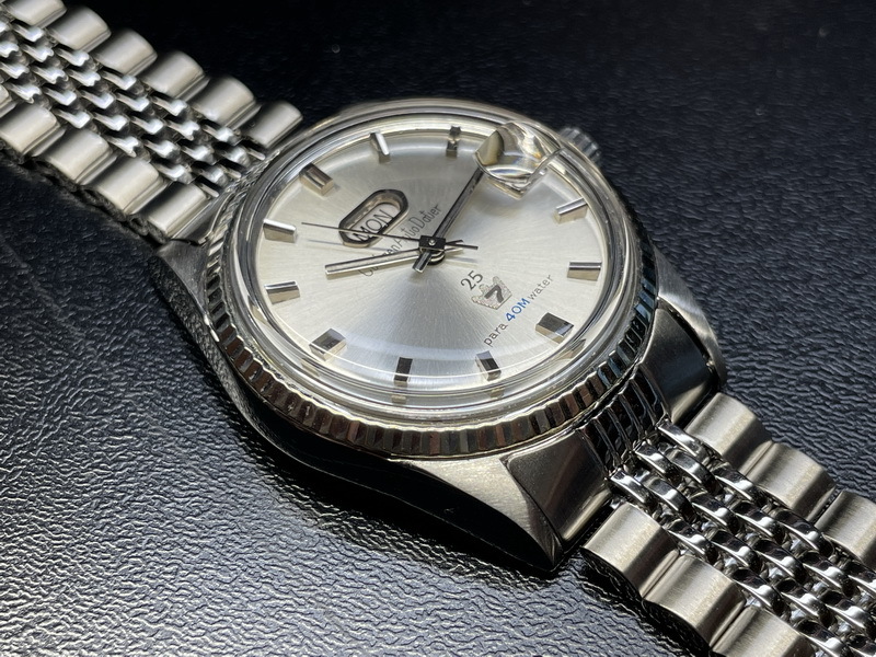 【動作品】Citizen Auto Dater ADSS1301-NA (Cal.4102) シチズン オートデーター 自動巻き ジェットローターの画像3