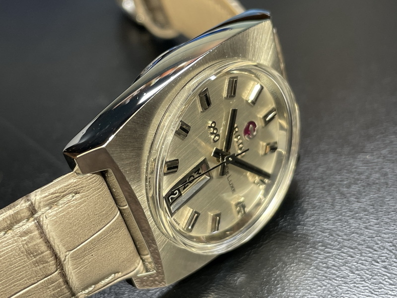 【動作品】RADO 990 Deluxe Ref.11860 (AS1859) ラドー 999 デラックス_画像6