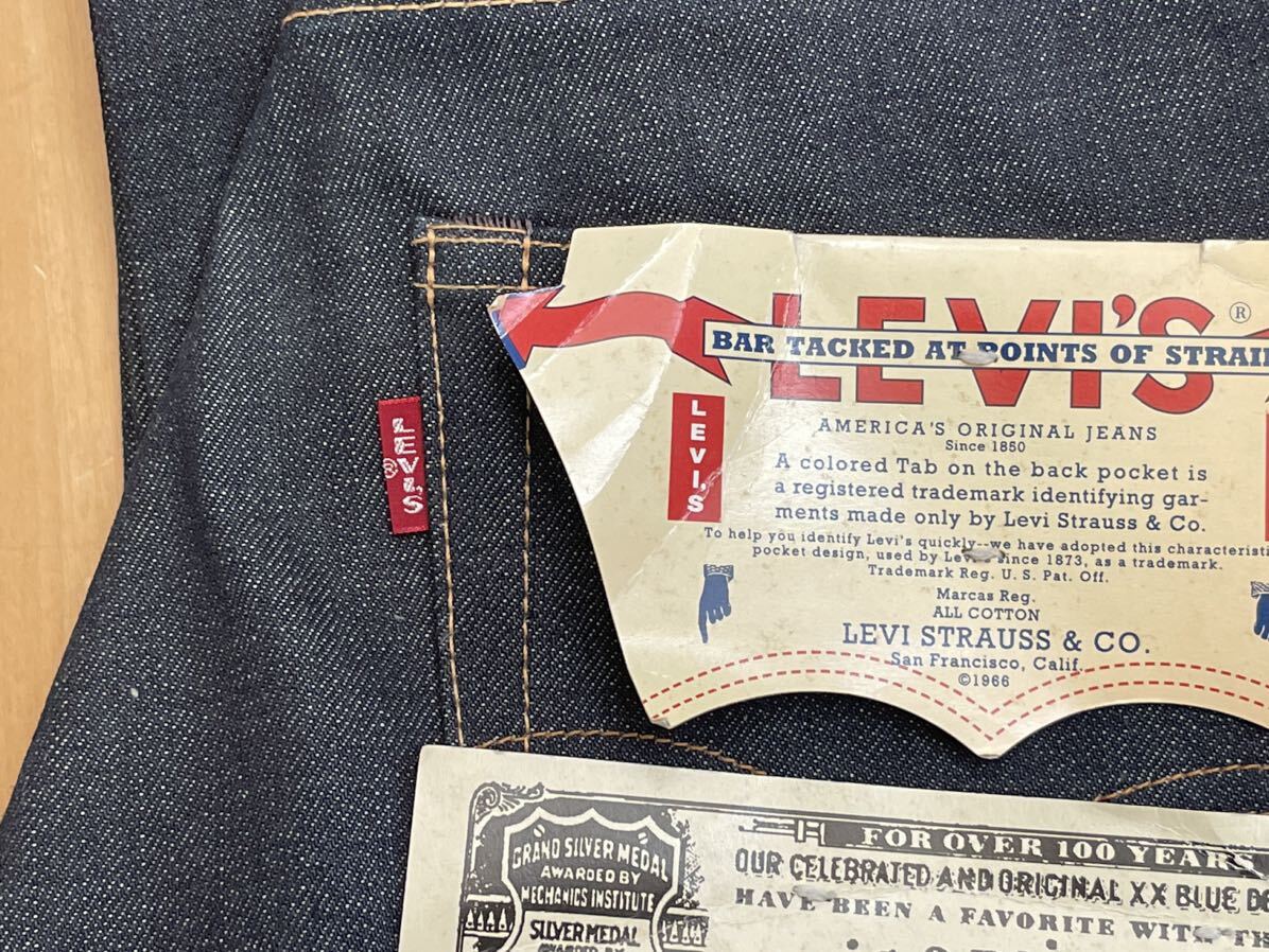 LEVI’S VINTAGE CLOTHING リーバイス ビンテージ クロージング 1967年モデル 67505-0217 LVC w30 日本製 00年モデル 未使用_画像4