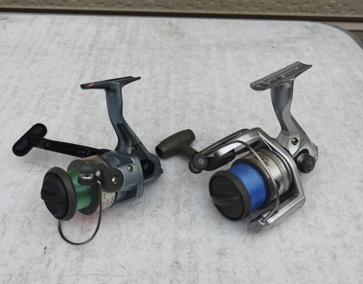 SHIMANO HOLIDAY SPIN2000、APERTO3000 中小型スピニングリールの画像2