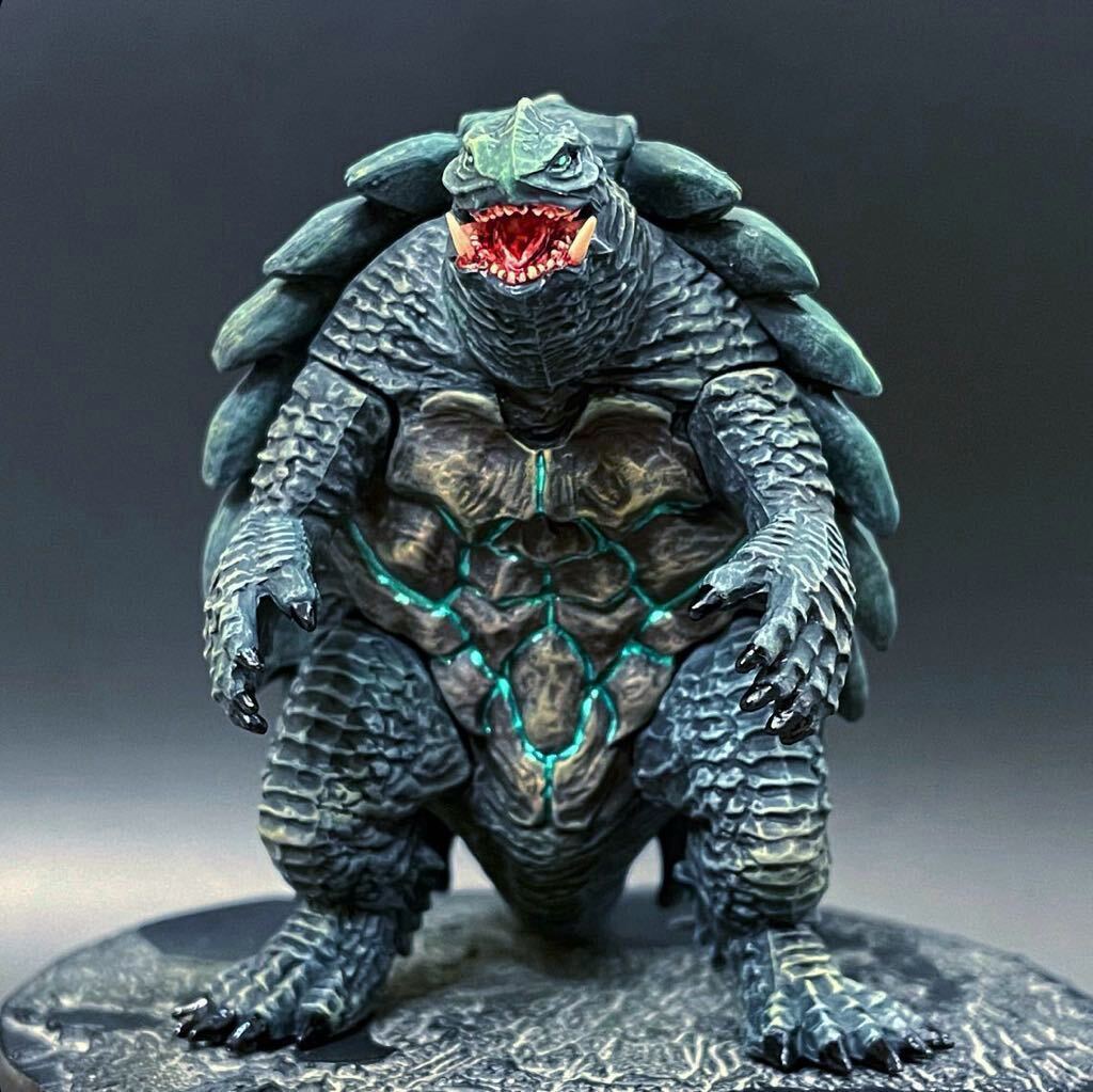 HGガメラ2023 リペイント 完成品 ガメラ リバース ガシャポン GAMERA