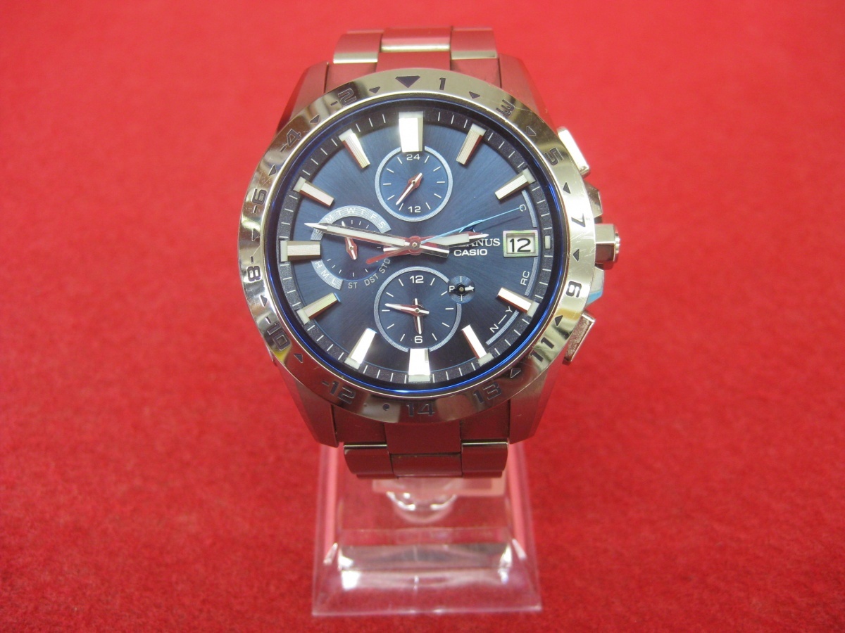 [ happy ]CASIO Casio wristwatch OCW-T3000 Oceanus 