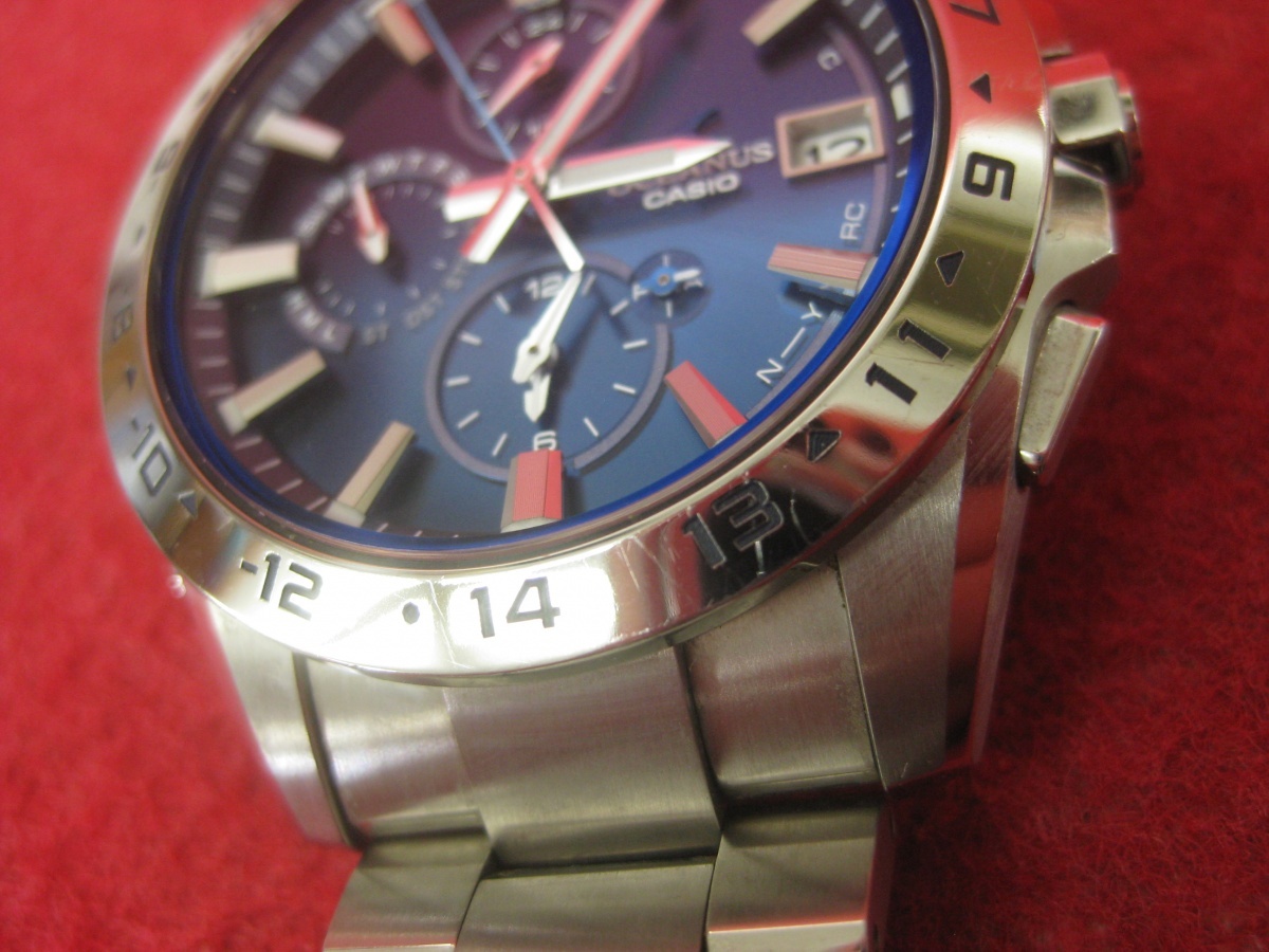 [ happy ]CASIO Casio wristwatch OCW-T3000 Oceanus 