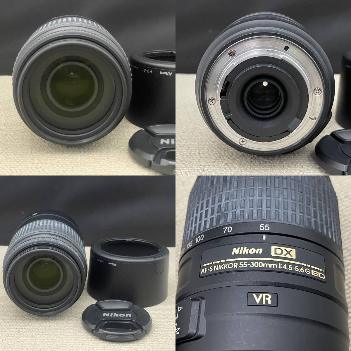 中古品 Nikon ニコン D3300 ダブルズームキット2 デジタルカメラ 18-55㎜ 55-200㎜ 2016年購入 1円 から 売り切り_画像9