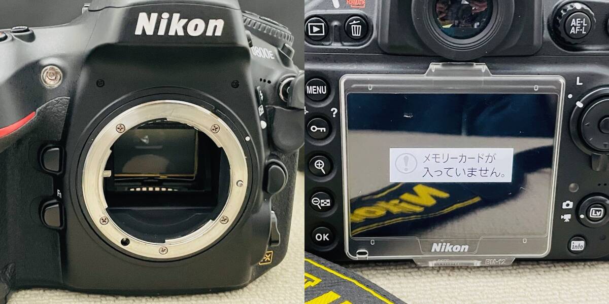 中古品 Nikon ニコン D800E デジタルカメラ バッテリー2点 一眼カメラ 1円 から 売り切り_画像8