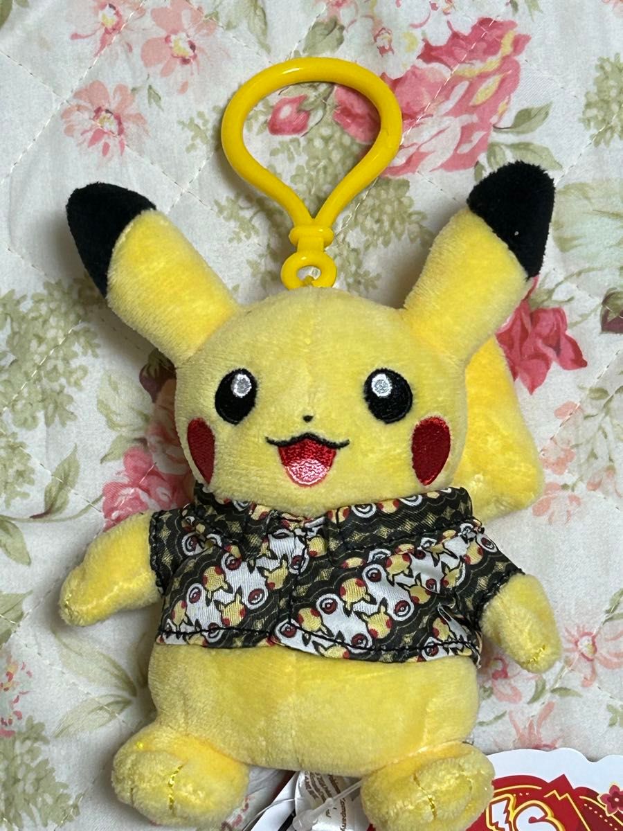 バティックシャツを着た ピカチュウ インドネシア バリ島 バティックシャツを着た ピカチュウ インドネシア バリ島