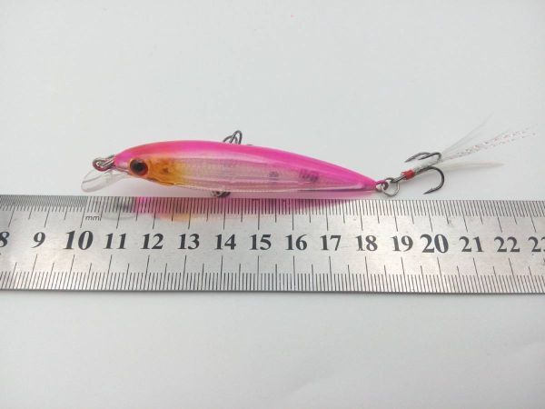 F009釣り好き店長激推し！【5個セット】サスペンドミノー 夜釣り7.2g ８cm フィッシング　 ルアー 釣り 渓流釣り アウトドア ミノー_画像2