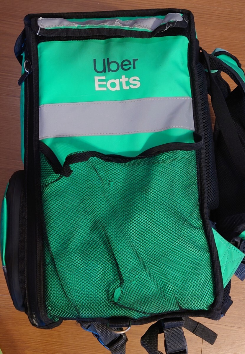 ★【中古・即決980円】Uber Eats ウーバーイーツ公式配達用バッグ ★の画像3