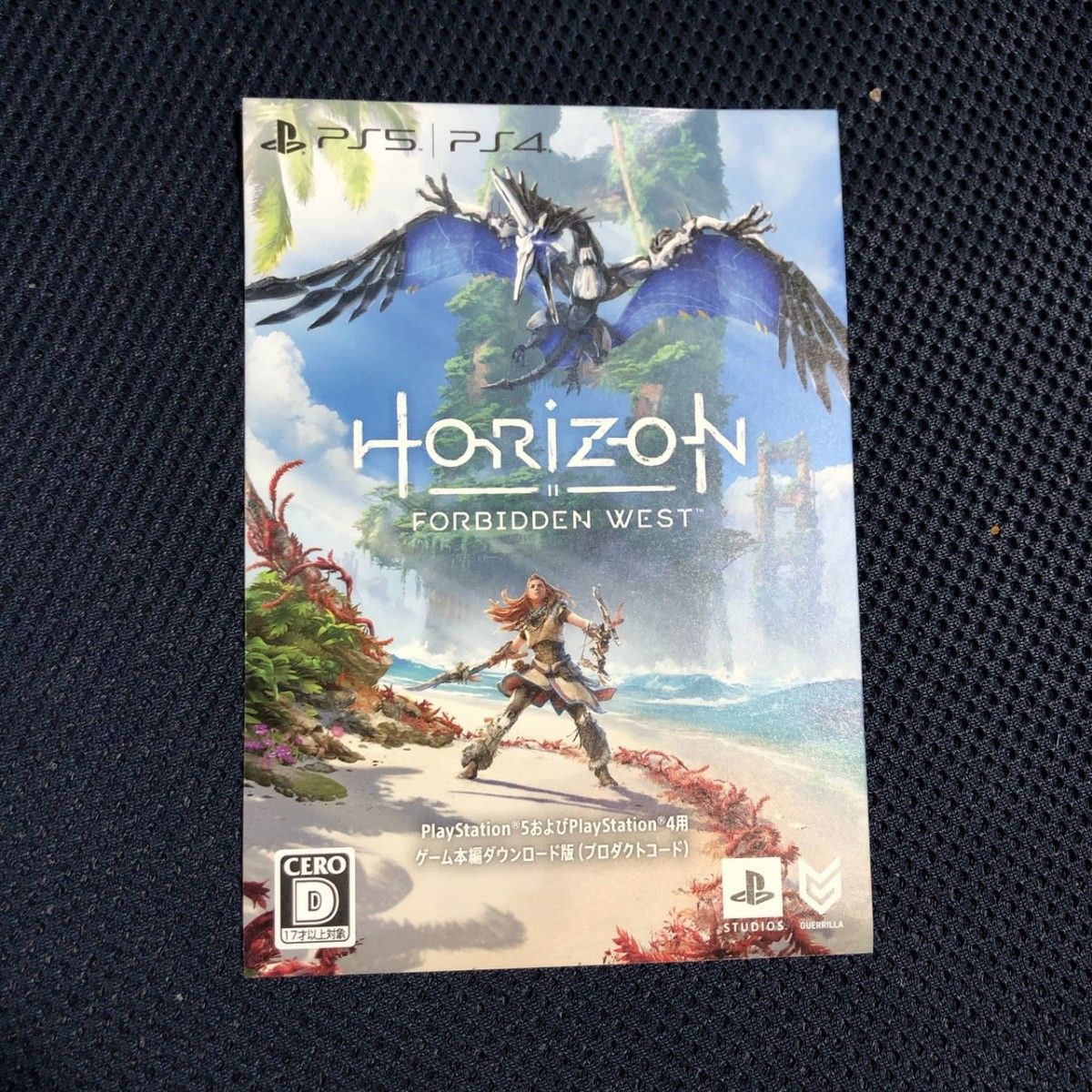 PS5 PS4 ホライゾン プロダクトコード Horizon FORBIDDEN WEST ダウンロード版