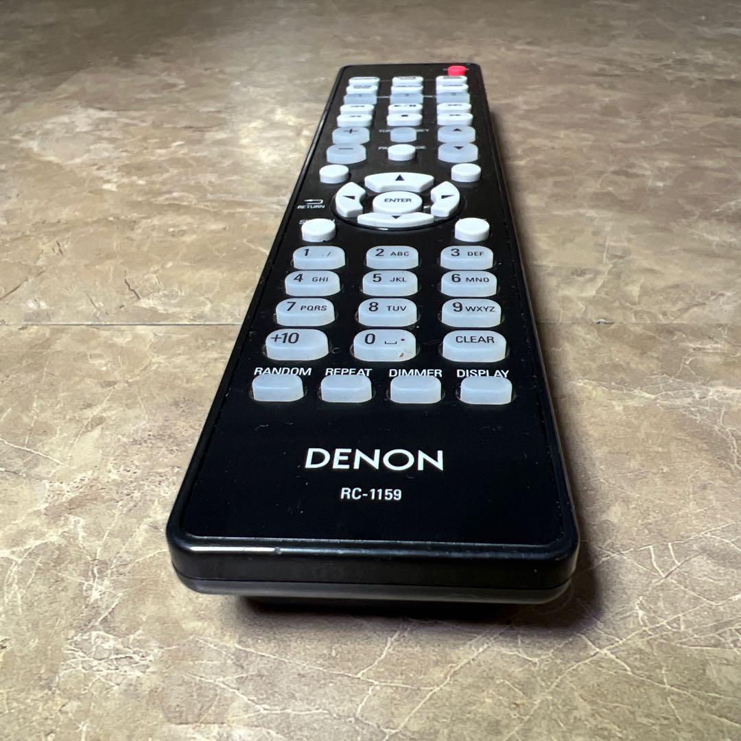 DENON RC-1159 オーディオ　純正　リモコン　対応DNP-720SE
