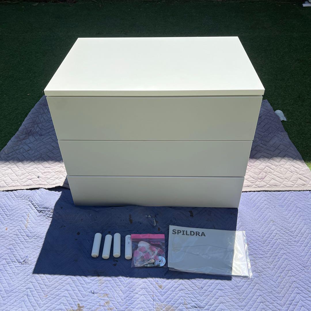 [ pick up ]IKEA chest 3 step storage width 80 inside 57 height 63 wardrobe drawer 