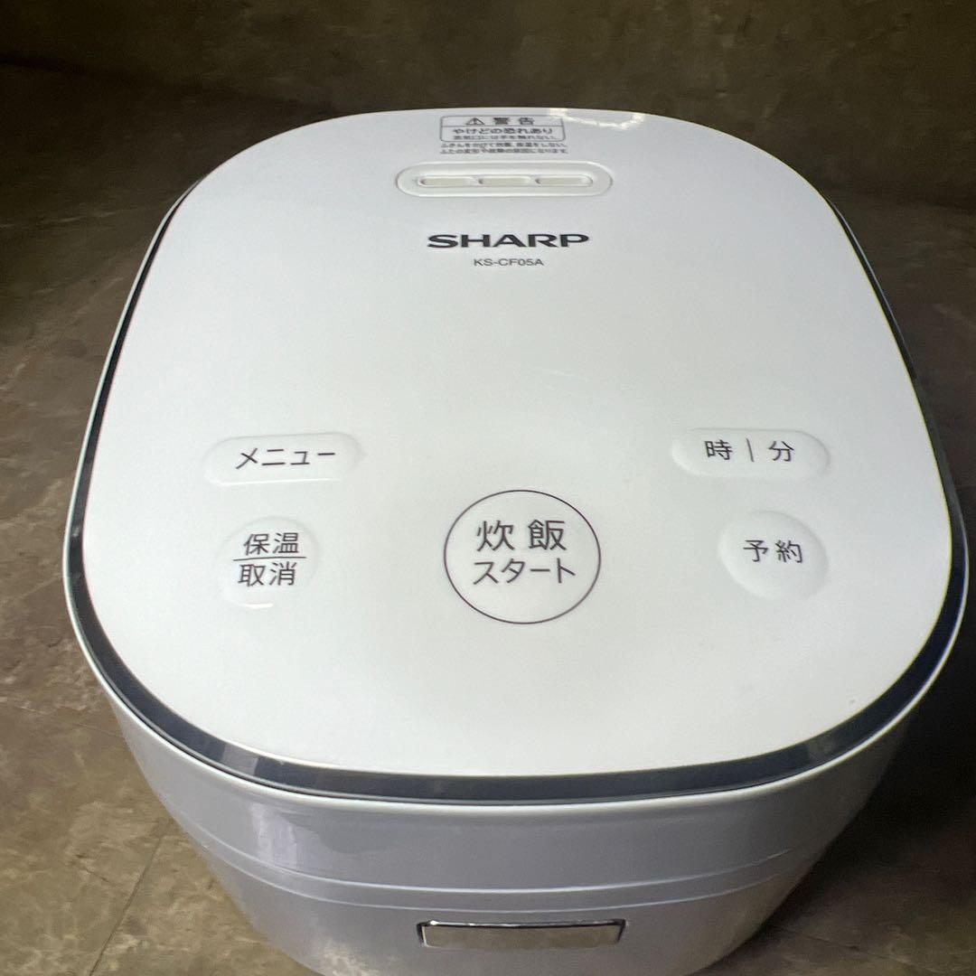 【2019年製】SHARP ジャー炊飯器　3合　 KS-CF05A_画像6