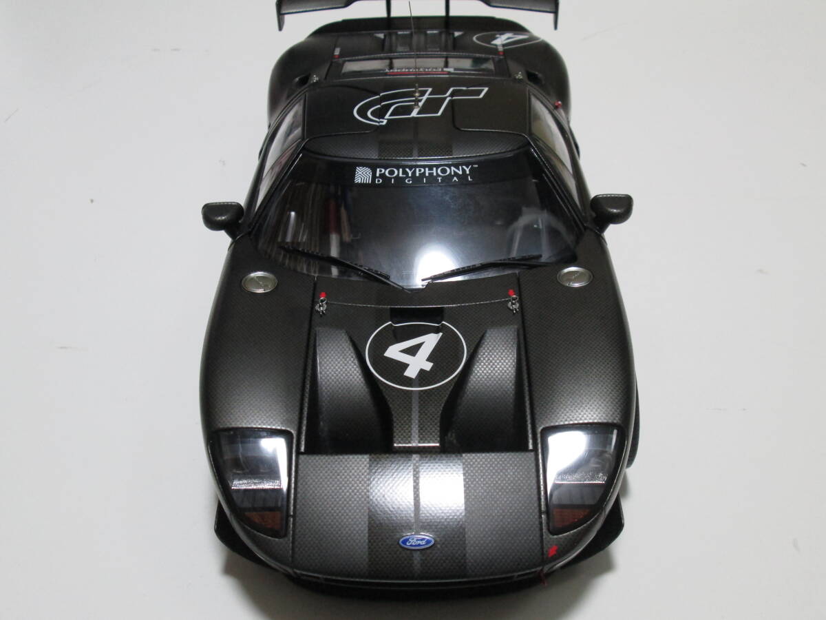 1円スタート【希少】AUTOart オートアート 1/18 Ford フォード GT LM スペックII #4 テストカー (ブラック) _画像5