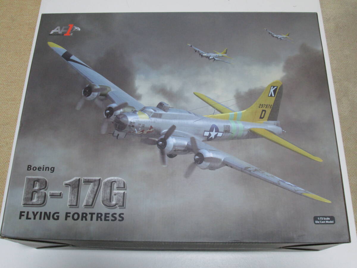 1円スタート【希少・美品】Air Force 1 エアフォースワン 京商 B-17G フライング フォートレス `Bit O`Lace` 447爆撃G, 8th AF, 1945の画像1