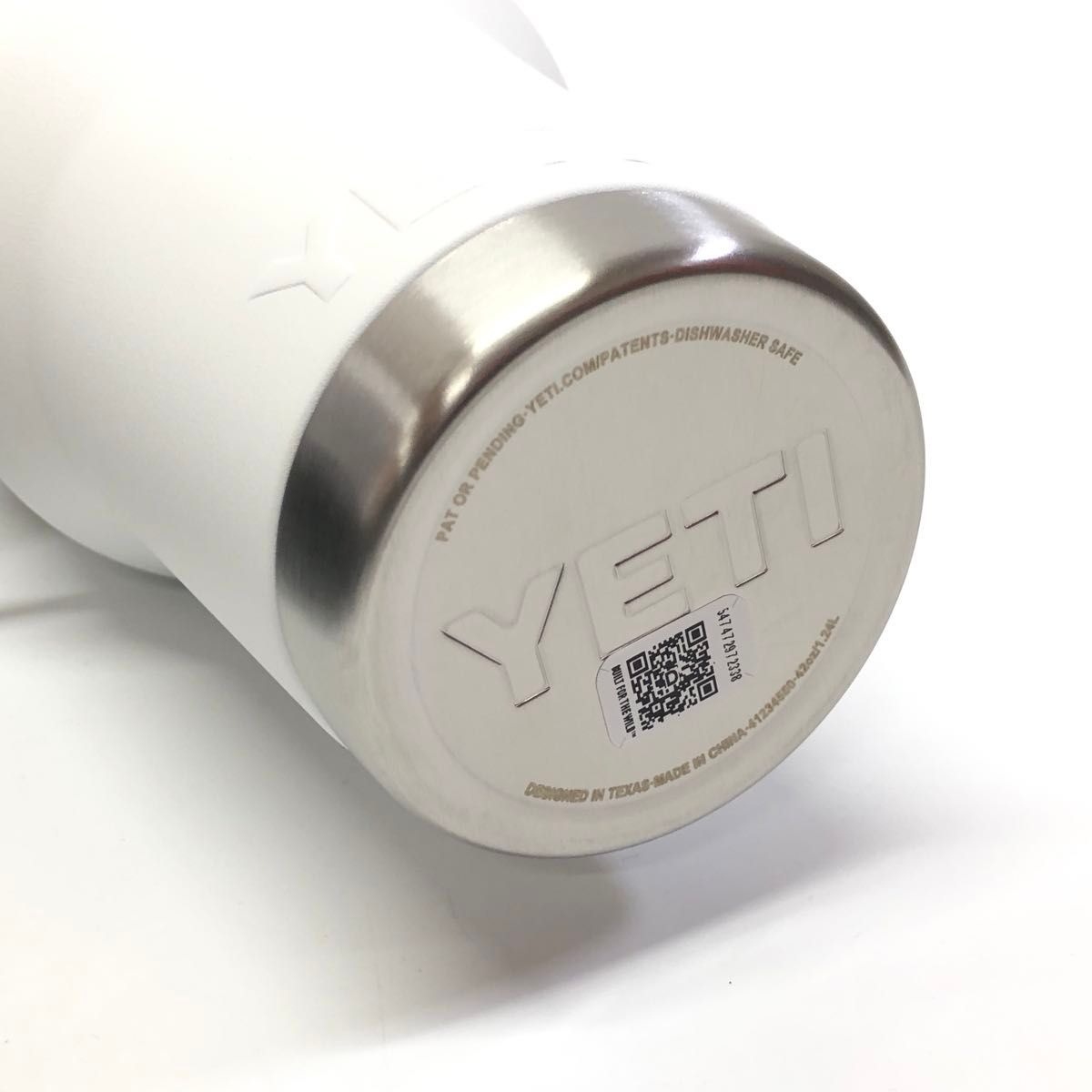 【未使用】YETI Rambler 42oz Straw Mug イエティ ランブラー ホワイト 約1260ml 水筒 ステンレス