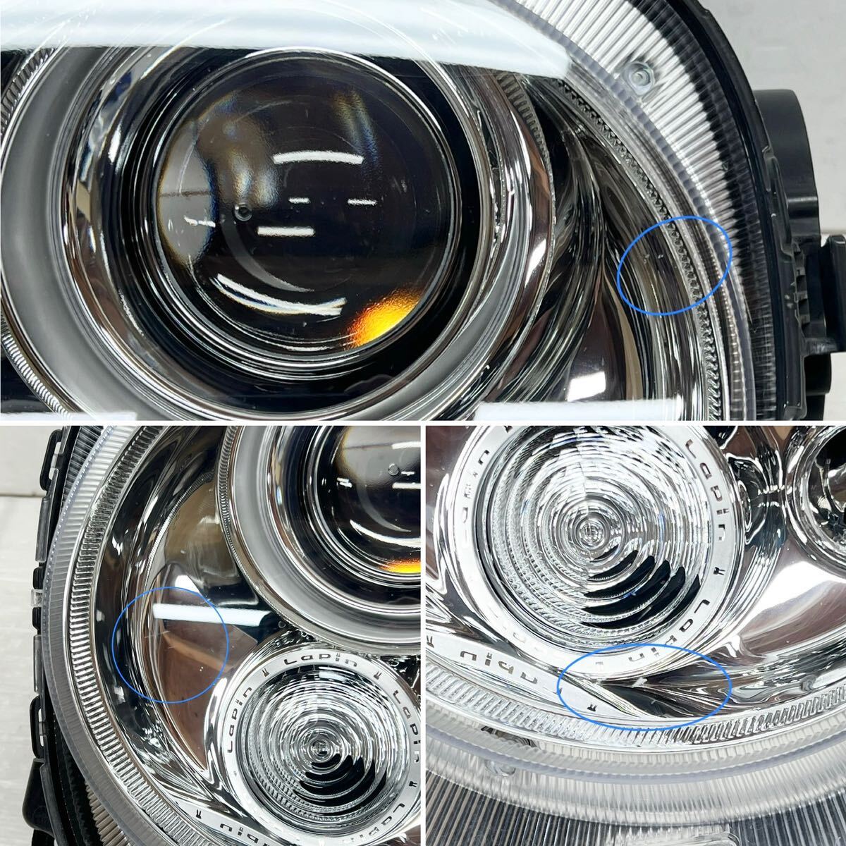 送料込 即決 ラパン ショコラ HE22S 純正 HID 左 ヘッドライト 送料込 即決 ラパン ショコラ HE22S 純正 HID 左 ヘッドライト