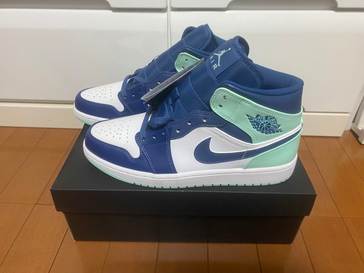 Nike Air Jordan 1 Mid Blue Mint  エアジョーダン1 ミッド "ブルーミント"  新品未使用最安値