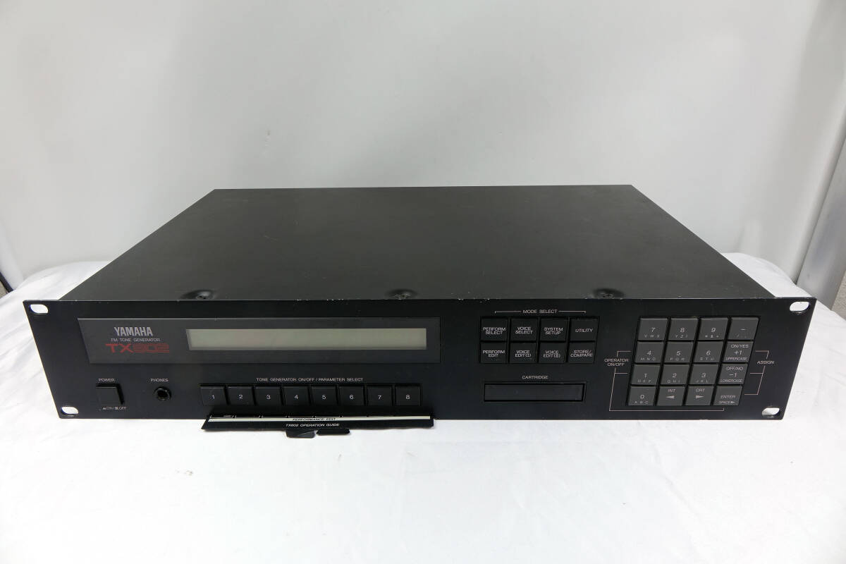 YAMAHA TX802 * Yamaha FM sound module Junk 