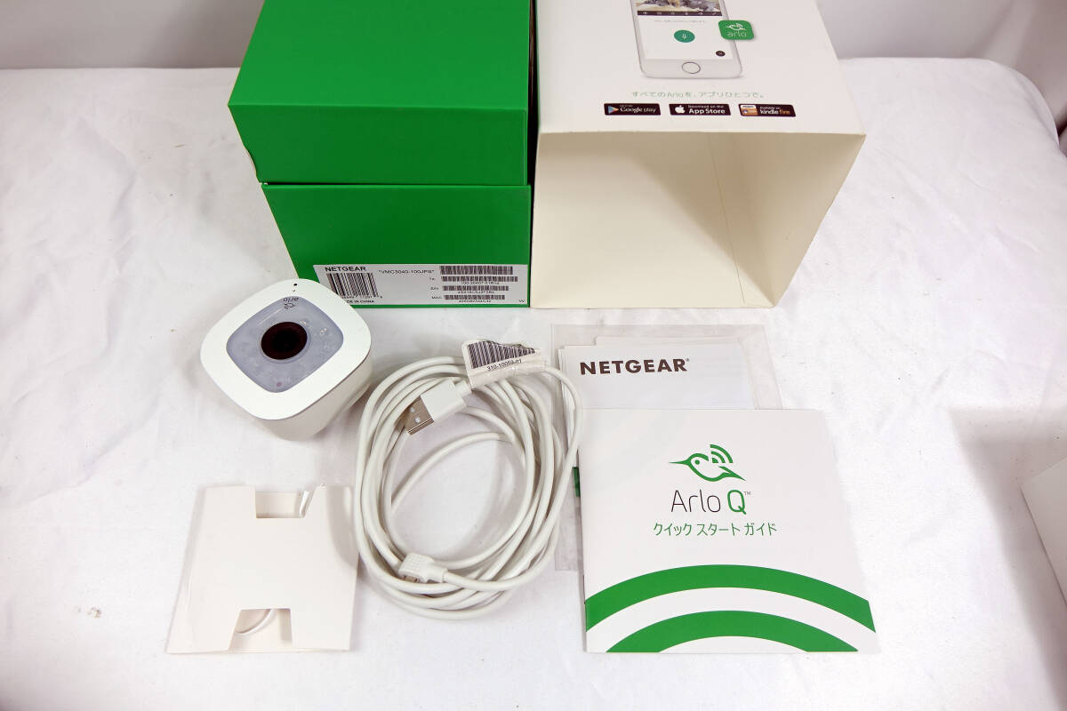 NETGEAR Arlo Q VMC3040-100JPS 見守りカメラの画像1