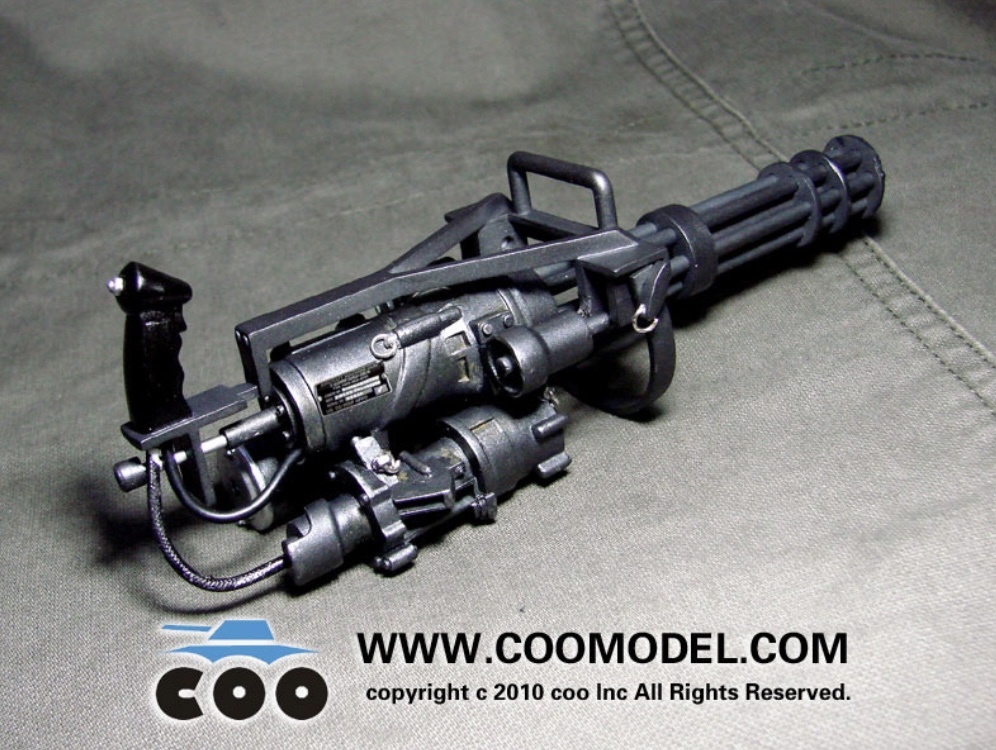 COO MODEL 1/6 M134 Mini gun special set doll for weapon Terminator 2gato ring gun hot toys 