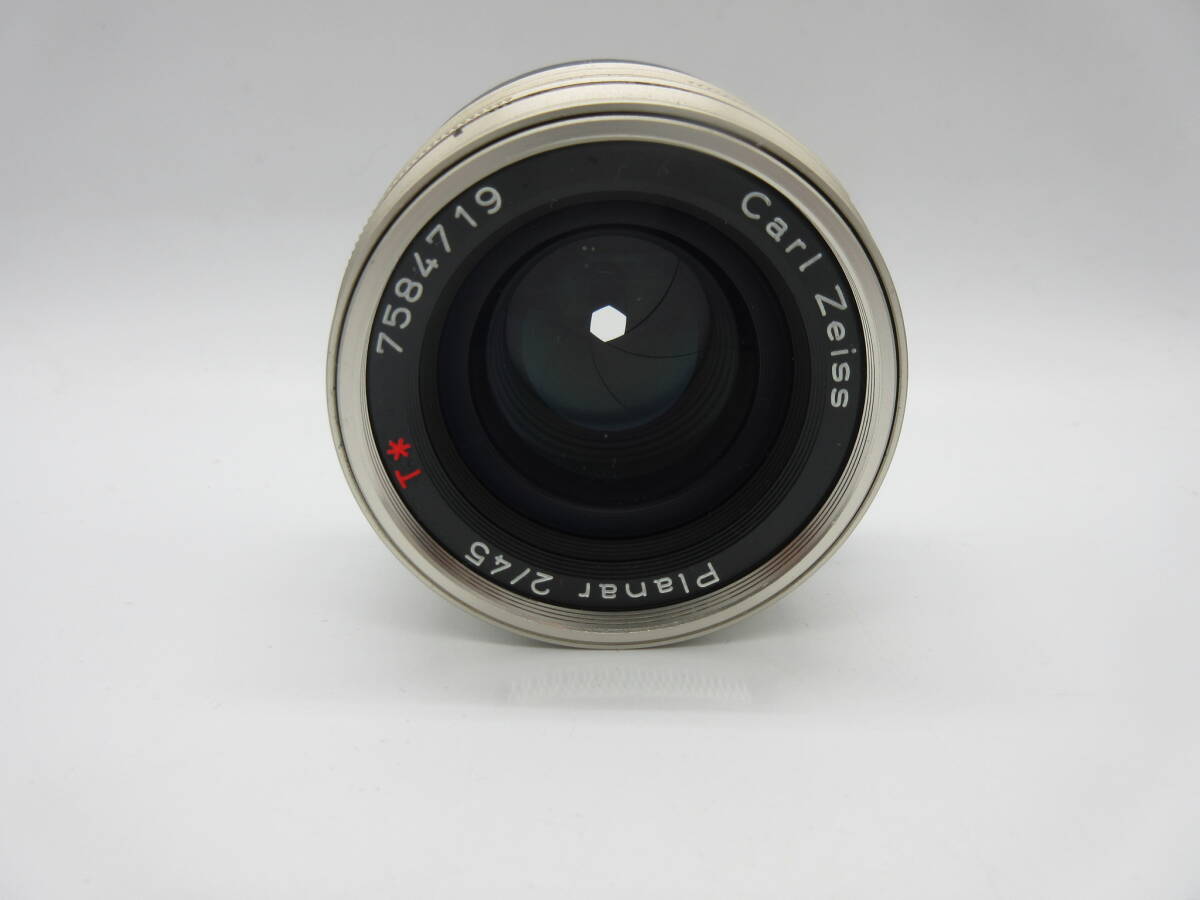 68580 CONTAX コンタックス Carl Zeiss Planar 2/45 カールツァイス プラナー カメラレンズ_画像4