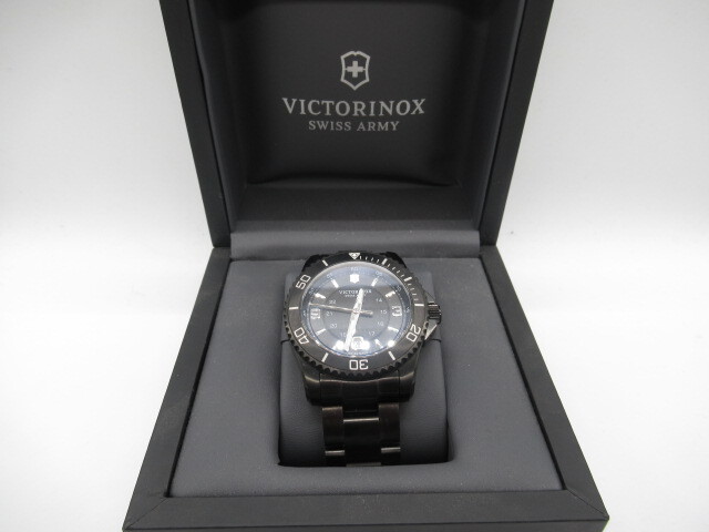69071 VICTORINOXma- Berik black edition 241798 Victorinox Швейцария производства наручные часы кварц коробка есть работа передача товар 
