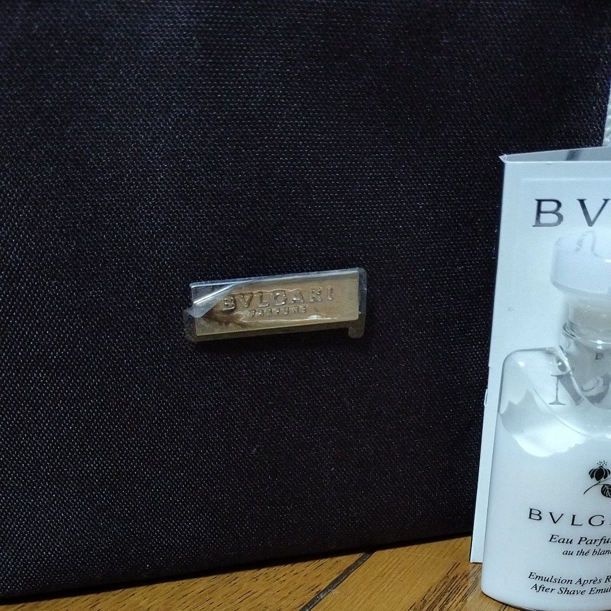 BVLGARI　ブルガリ　アメニティ　アリタリア航空　ポーチ　