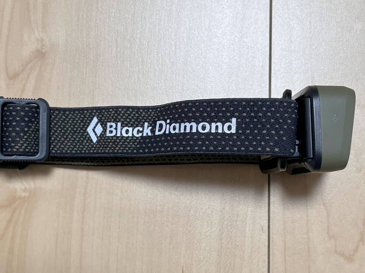 【実使用なし】ブラックダイヤモンド スポット200 ダークオリーブ 電池付き ヘッドライト 防水 登山 非常用の画像5
