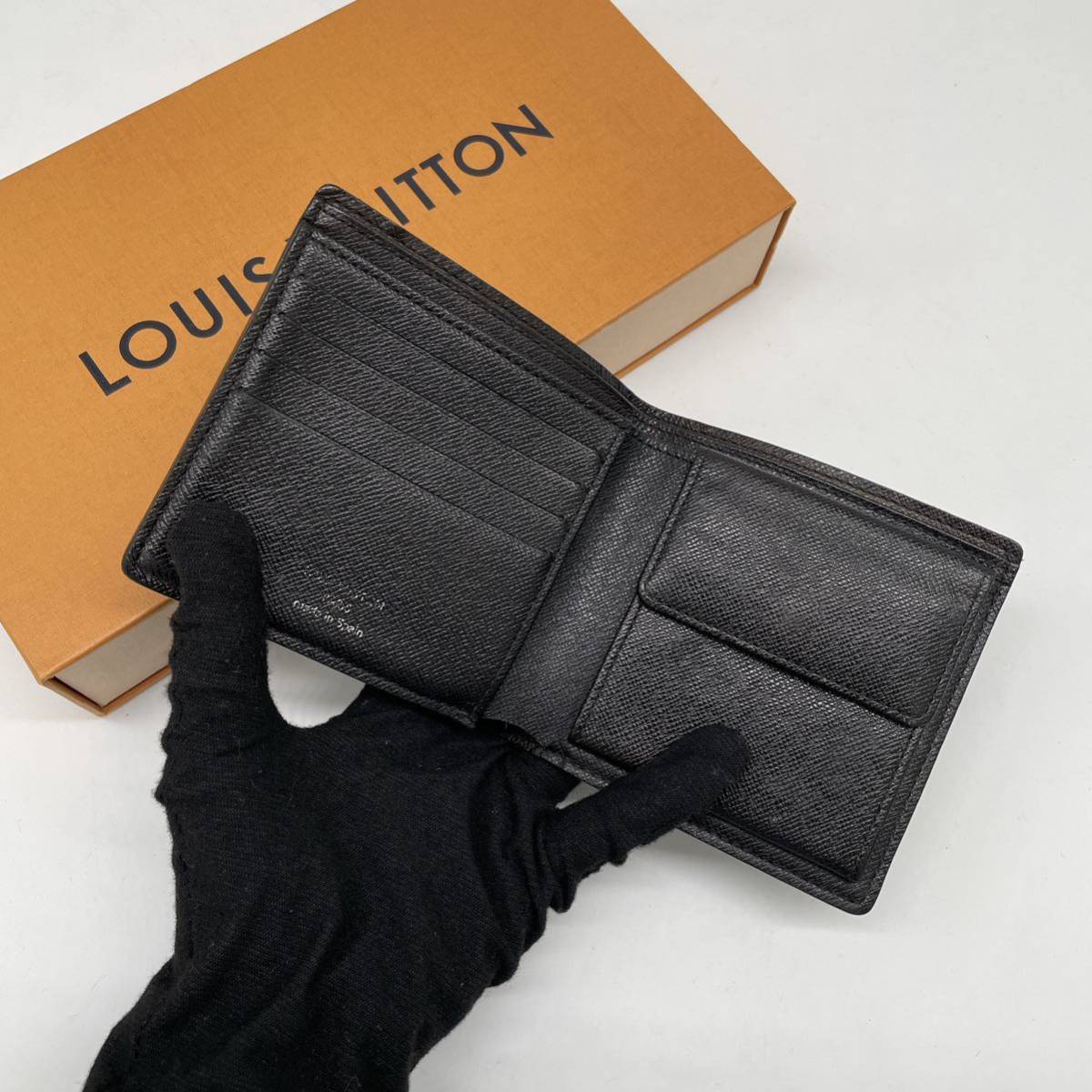 1円【極美品】Louis Vuitton ポルトフォイユ・マルコ NM ルイヴィトン ダミエ・グラフィット ボディバッグ 現行品 メンズ PVC N62664_画像3