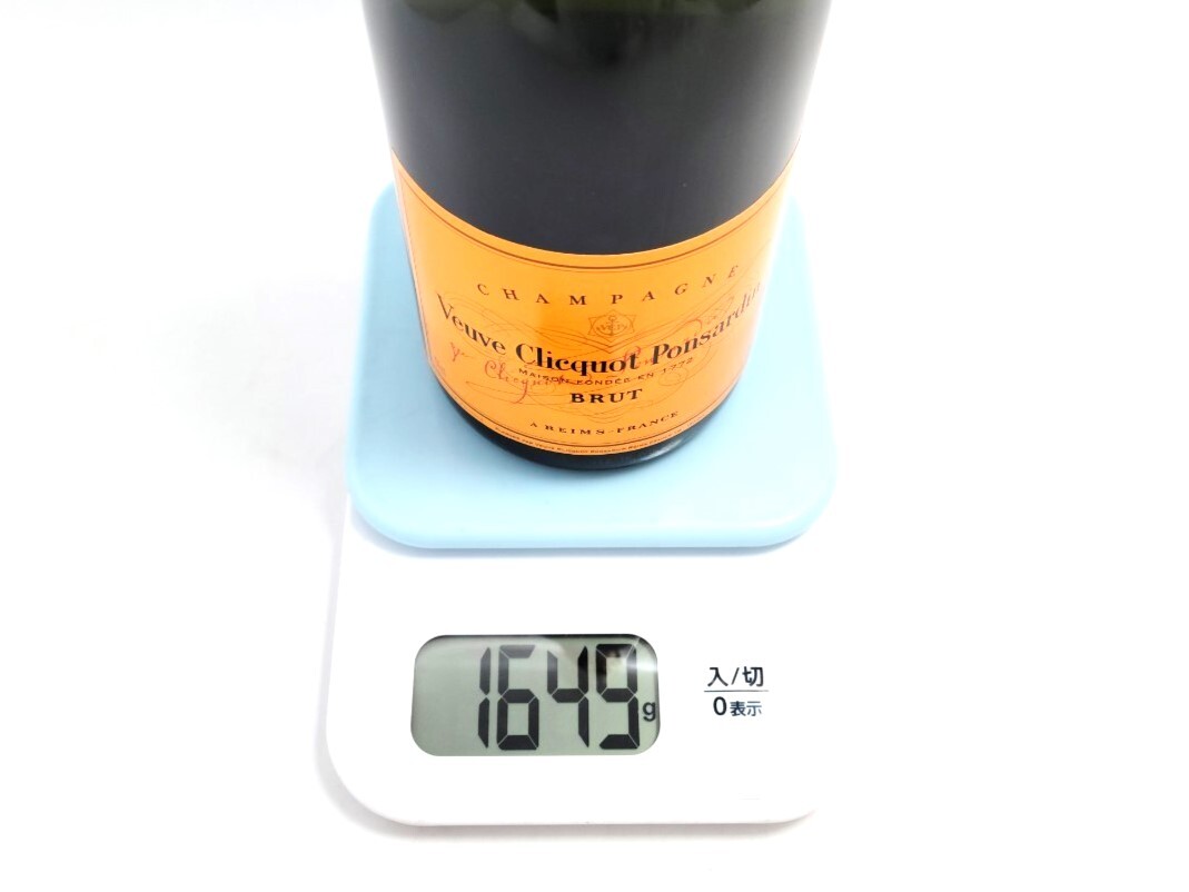 【未開栓】Veuve Clicquot Ponsardin/ヴーヴ クリコ イエローラベル ブリュット 750ml 12% シャンパン ワイン お酒 (44475S10)_画像9