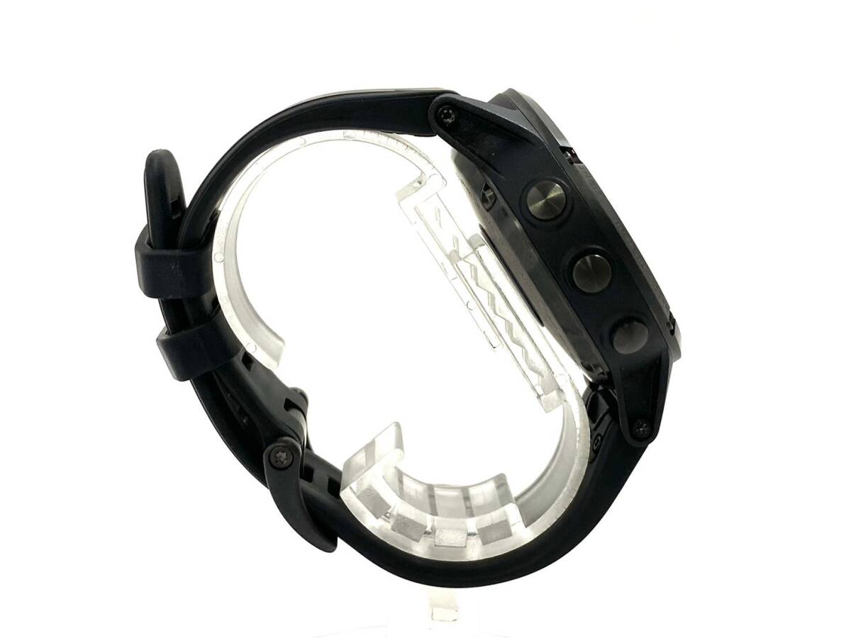 GARMIN/ガーミン FENIX 5 PLUS マルチスポーツ型 GPSウォッチ スマートウォッチ デジタル ブラック 腕時計 フェニックス (44708MT10)_画像5