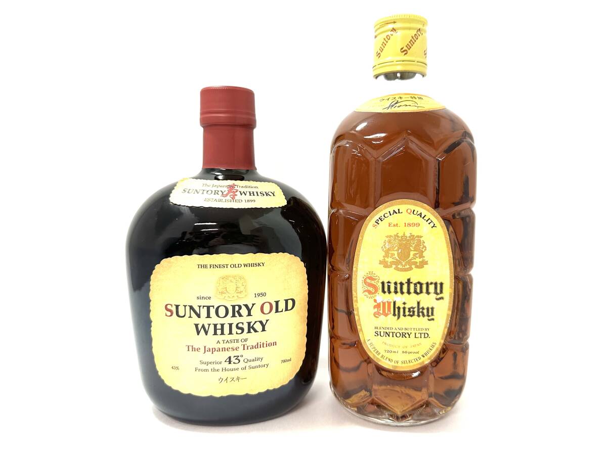 【未開栓】SUNTORY/サントリー 5本おまとめ 角瓶 OLD/オールド 寿 ROYAL/ローヤル SR Reserve/リザーブ 10年 ウイスキー お酒 古酒 (TTMTA)_画像5