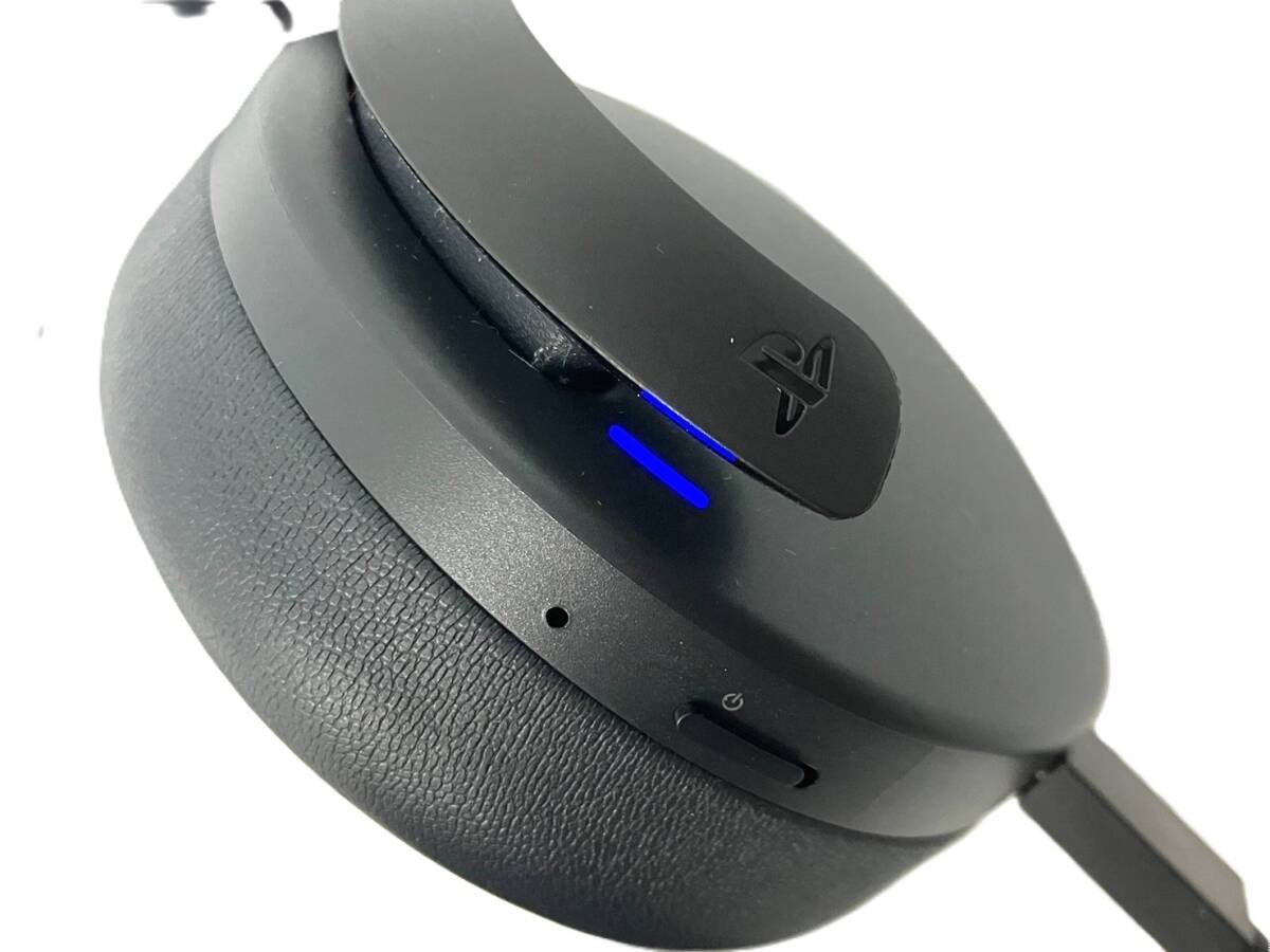 (10)PULSE 3D ワイヤレスヘッドセット PS5 PS4 CFI-ZWH1J ブラック プレイステーション 5 ゲーム機 オーディオ機器 ソニー（46979MT10）_画像2