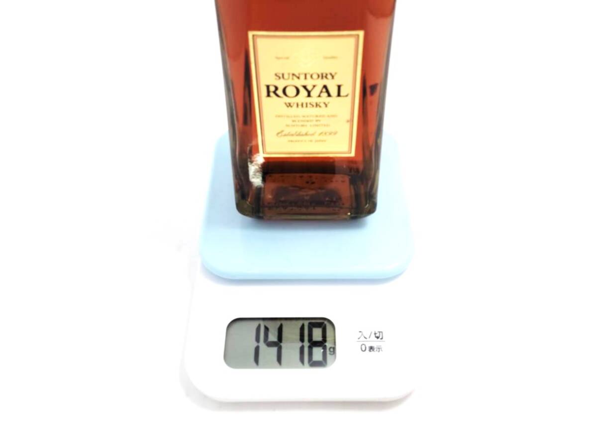 【未開栓】 SUNTORY/サントリー ROYAL/ローヤル 660ml 40% スリムボトル ウイスキー ジャパニーズ 国産 お酒 (44475S9)_画像9