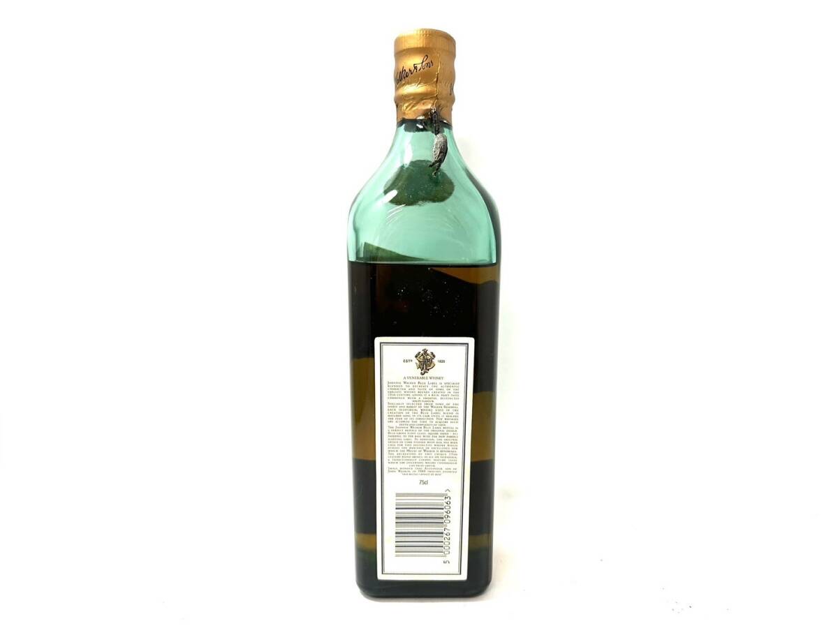 【未開栓】Johnnie Walker/ジョニーウォーカー Blue Label/ブルーラベル スコッチウイスキー 750ml 43% お酒 古酒 (44704MT11)の画像5