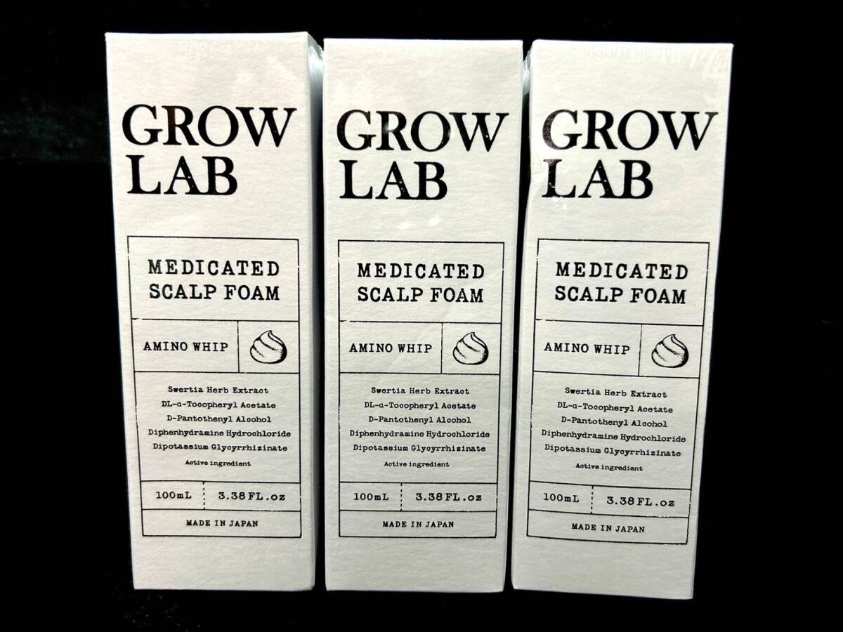 【未開封品】GROW LAB/グロウラボ メディケイテッド スカルプフォーム 女性用育毛ケア 頭皮エッセンス (46958MT2)_画像2