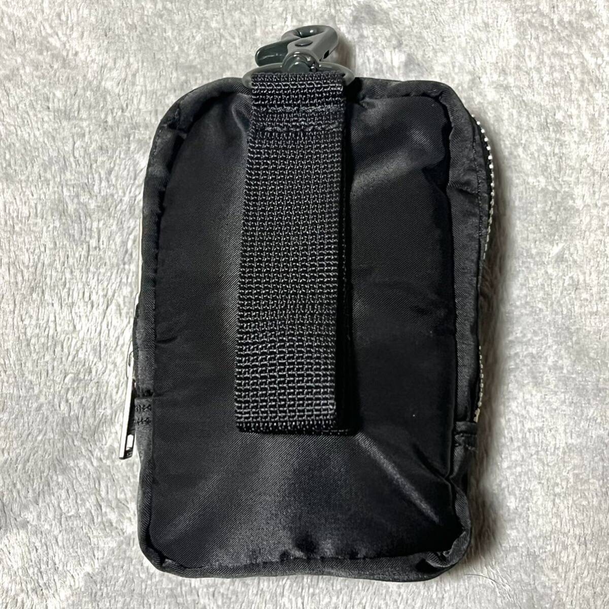 【極美品!】PORTER TANKER POUCH モバイルポーチ 小物入れ ミニポーチ ブラック 吉田カバン ユニセックス