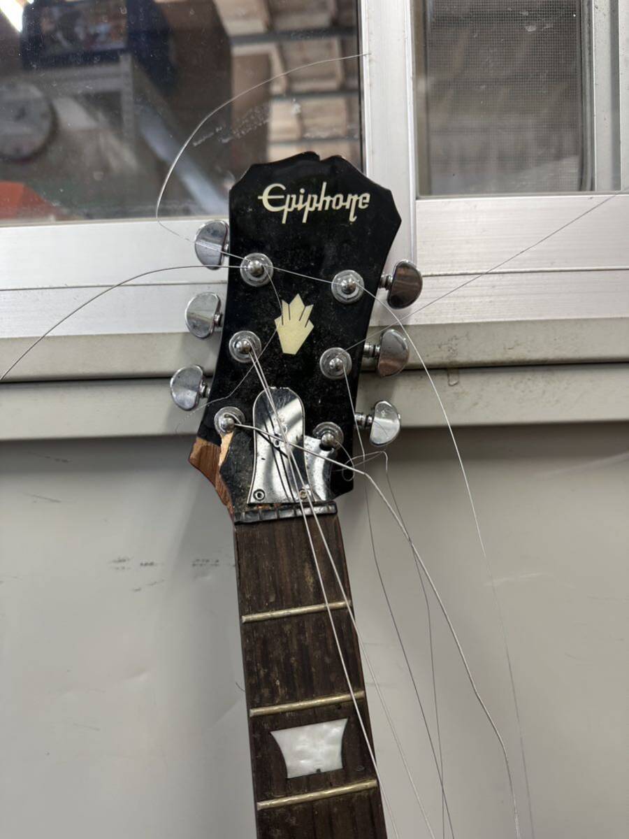 Epiphone エレキギター SG エピフォン ジャンク品　_画像5