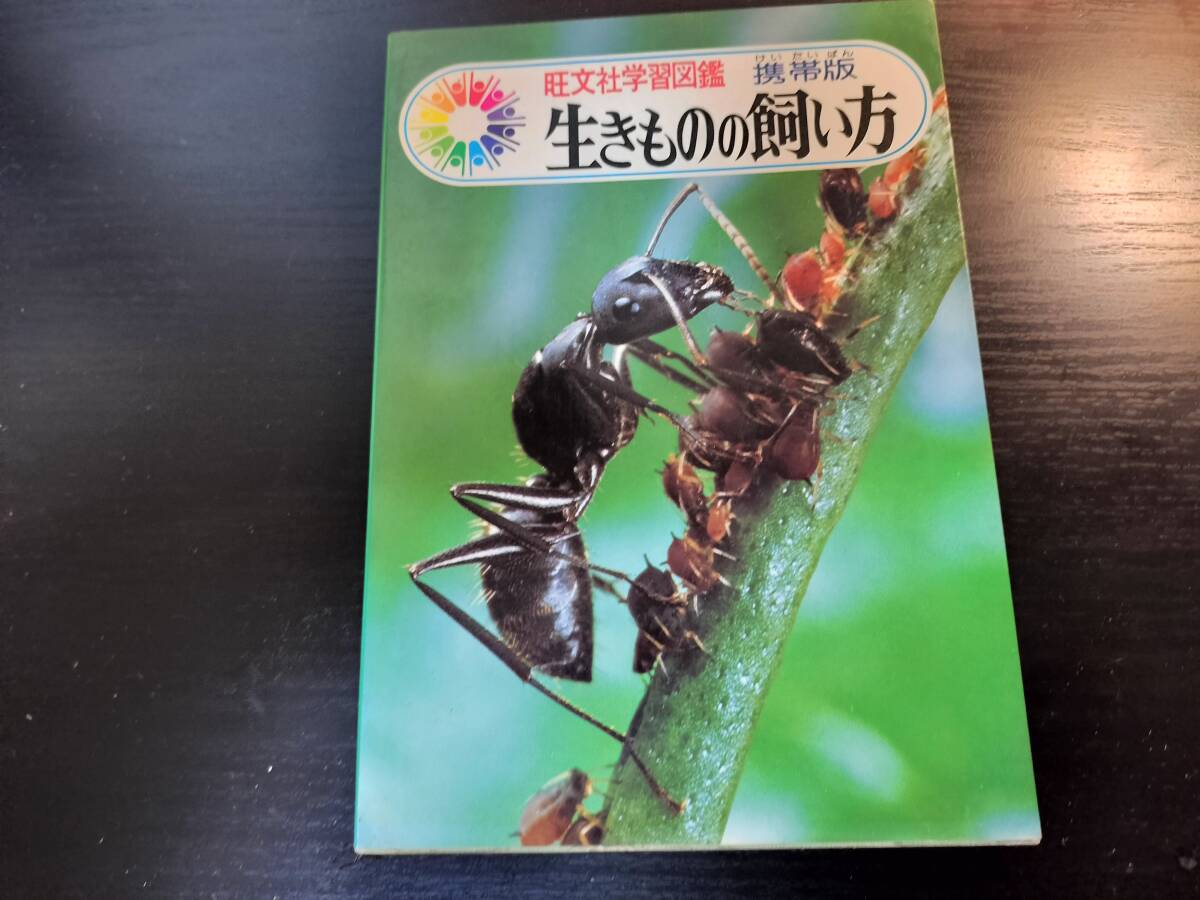 ★本★　生きものの飼い方 旺文社学習図鑑　携帯版_画像1