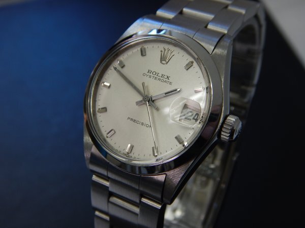 6264 美品売切り☆ ロレックス オイスターデイト プレシジョン Ref.6466 Cal.1215 ROLEX OYSTERDATE PRECISION 手巻き ボーイズ 腕時計_画像1